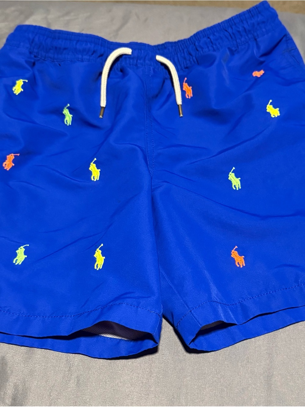 Polo by Ralph Lauren Bright Blue Polo Player Swim Shorts